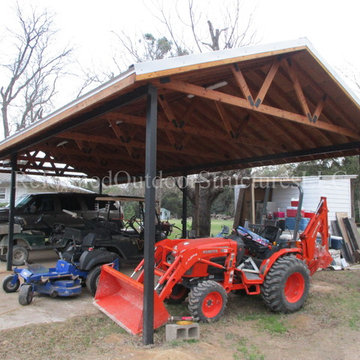 4 Car Carport