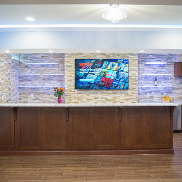 Luxury Basement Remodel in Warren, NJ