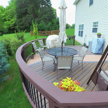 Fortress deck with inlay
