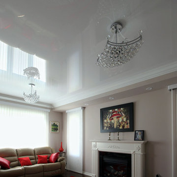 Pink and Red in a Living Room