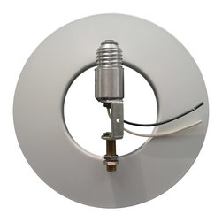Recessed Can Lighting Conversion Kit In Silver - Recessed Lighting Kits