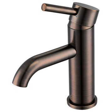 Valencia Single Handle Bathroom Faucet in Oil Rubbed Bronze