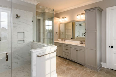 Inspiration for a coastal bathroom remodel in Charleston