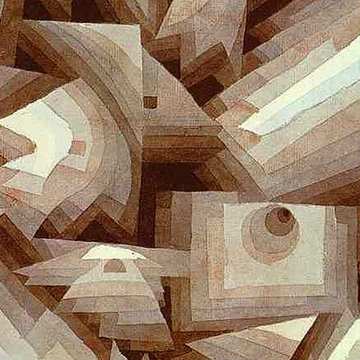 Arch Design Studio I [A Study of Paul Klee's Crystal Gradation, Painting 1921]