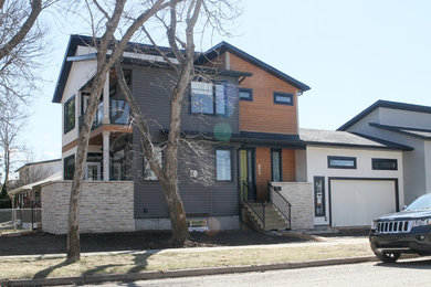 South Side Infill Duplex: The Genesis by Avonlea homes