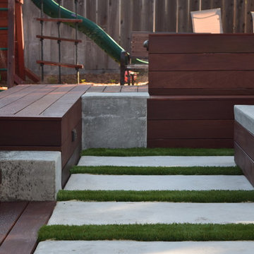 IPE Deck and Seating area