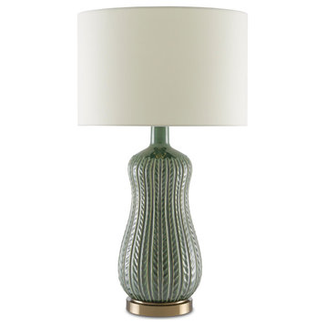 Mamora Green Table Lamp