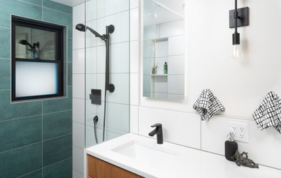 Bathroom of the Week: New Layout and Clean Look in 52 Square Feet