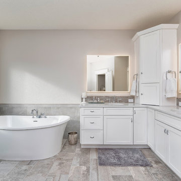 Transitional Master Bath