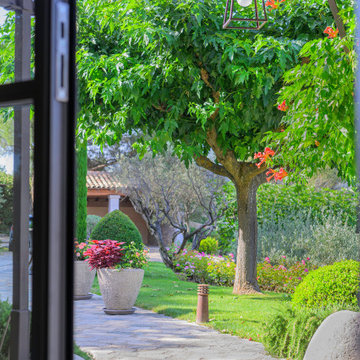 Jardin de Bastide dans le haut-Var