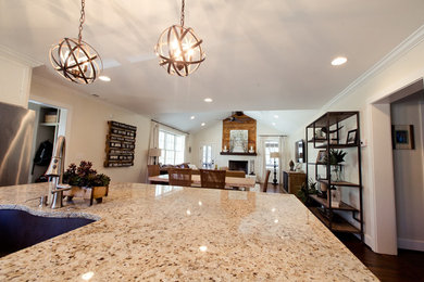 Example of a kitchen design in Birmingham