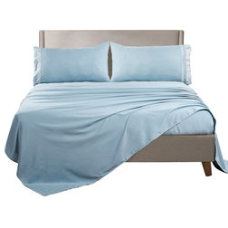 Contemporary Sheet And Pillowcase Sets by BNF Home