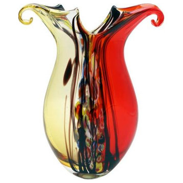 Dale Tiffany AV20360 Cecile, Vase, 14.5"x7.75"W