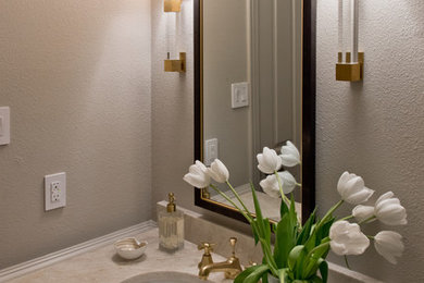 Bathroom - contemporary bathroom idea in Austin