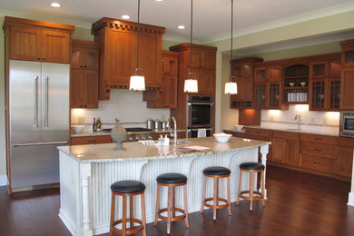 Inspiration for a classic kitchen in Indianapolis.