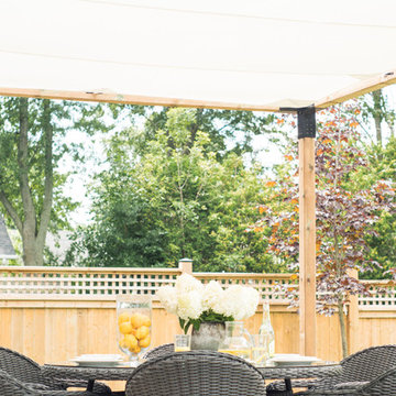 Westmount 60x60x30 round dining set - Brad's house