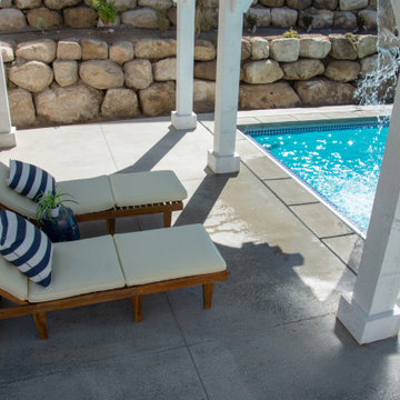 All-in-ONE: Pavilion, Deck, Diving Platform, Waterfall, Swimming FUN!