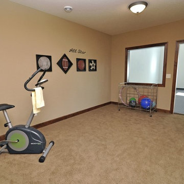 Craftsman Home With Indoor Sports Court