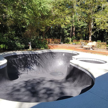 Concrete Deck & Plaster Remodel