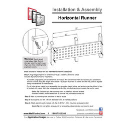 How To Install Wall Control Horizontal Metal Pegboard Runners - Garage And Tool Storage