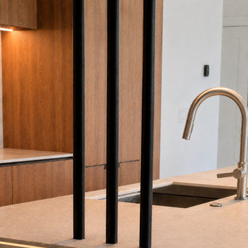 Warm Contemporary Kitchen Remodel in Seattle, WA
