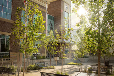 Inspiration for a contemporary home design remodel in Salt Lake City