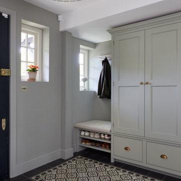 East Sheen Traditional Shaker Kitchen, Utility and Hallway