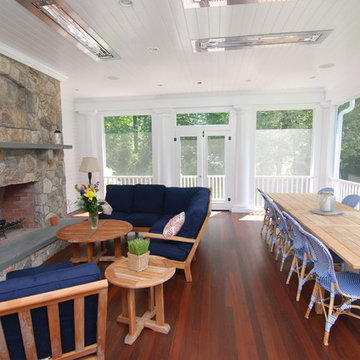 Screened porch
