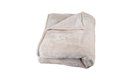 Heavy Plush Mink Blanket, Beige