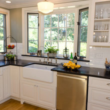 bay window in kitchen