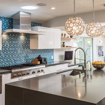 Diamonds are Forever: Martinique Kitchen Backsplash