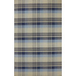 Dynamic Rugs - Royal Rug, Beige/Blue, 2'x4' - The Royal collection offers casual elegance in the form of a beautiful plaid pattern. This collection comes in a variety of colors and sizes ensuring that you will find a perfect accent to any room. The flatweave construction allows this rug to fit under furniture and doorways taking the guesswork out of home decor. This collection is handmade with durable 100-percent wool fibers.