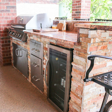 Covered Patio with Kitchen: Cypress, TX