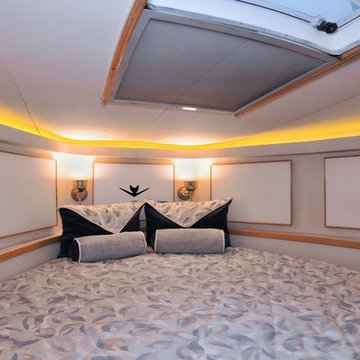 Marine Interior Design - 46' Bertram Yacht