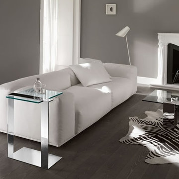 Joliet Transparent Side Table, Tonelli Design