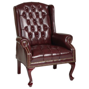 Traditional Queen Anne Style Chair
