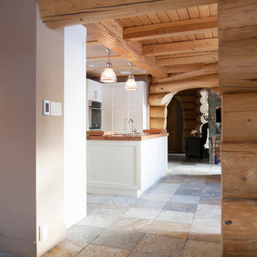 West Coast Log Home