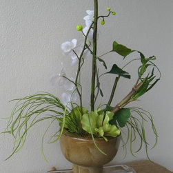 Silk Floral Arrangements  Contemporary / Asian - Artificial Flower Arrangements