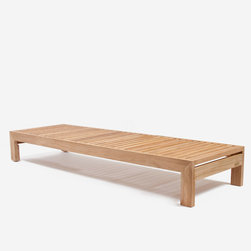 Wintons Teak Azure Lounger - Outdoor Lounges