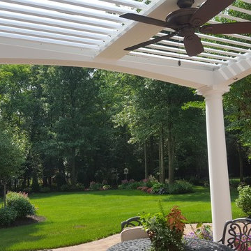 Equinox Louvered Roof in Ashburn with Colonial Revival Design