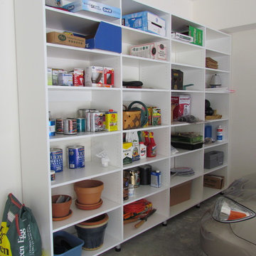 Atlanta Closet - Garage Back Wall