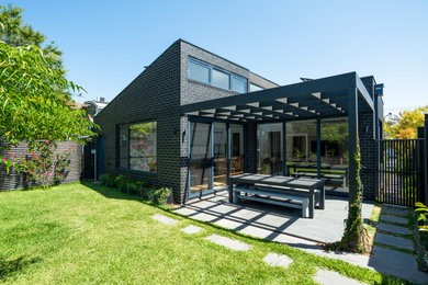 Modern patio in Melbourne.