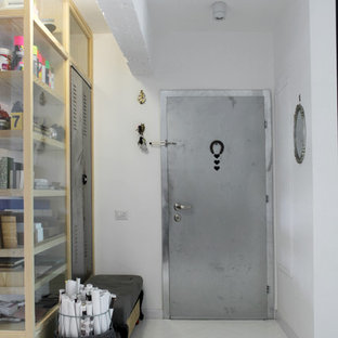 Photo of an industrial entryway in Tel Aviv.