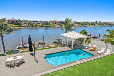 Modern pool in Gold Coast - Tweed.