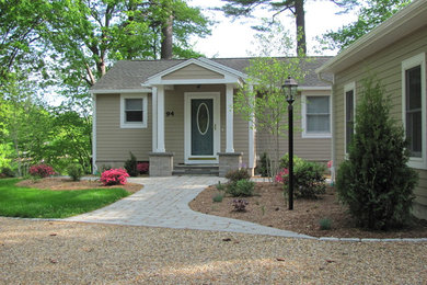 Example of a classic exterior home design in Boston