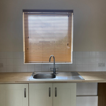 Faux Wood Blinds Installation