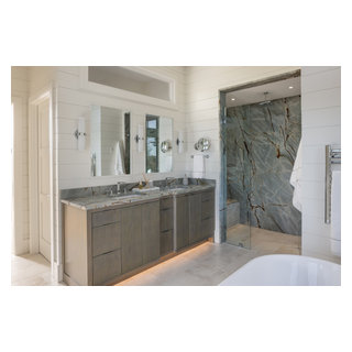 Ninigret Pond Haven - Beach Style - Bathroom - Providence - by Sweenor ...