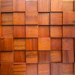 SQUARES - Wood Wall plank Jatoba - Products