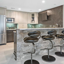 basement kitchen