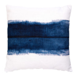 Shibori Cushions Single Stripe Indigo - Decorative Cushions